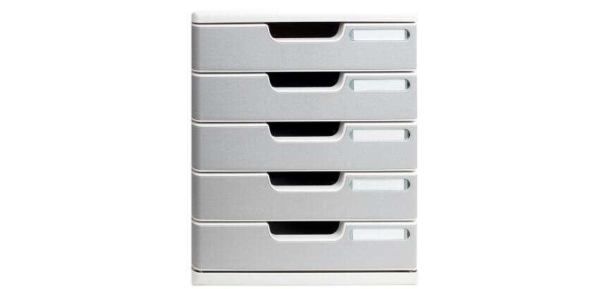 Módulo A4, cajones cerrados + 5 alturas + STOP de seguridad, tamaño: 5 X 54mm OFFICE