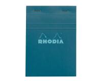 Bloc agrafé Rhodia Couleurs Paon N°13 A6 10,5x14,8 cm - Paon