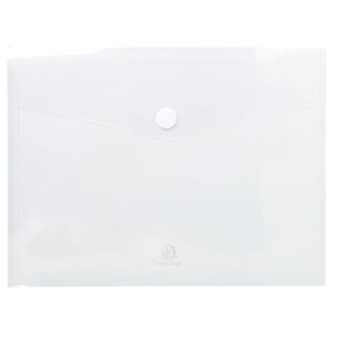 Fundas con adhesivo scratch A4 2/100e Polipopileno reciclado - Incoloro
