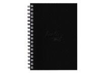 Rhodia Touch Watercolor Book, papier 100% coton grain satiné 300g - A5 portrait, 40 pages - Noir