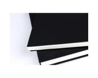 Goldline carnet rembordé rigide 50F A6 140g paysage - Blanc