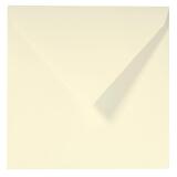 25 enveloppes 165x165mm, Vergé de France doublées gommées