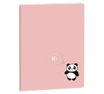 Lined Cute Friends Notebook Panda 15 x 21 cm - Visual