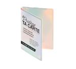 Porte-cartes Iris 7 x 10 cm - Bleu