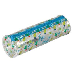 Fantaisie Trousse Ø7x22 cm imprimé Cactus