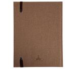 Carnet Nature 220x170, 192 pages lignées - Brun