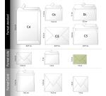 Clairefontaine Pollen Envelopes - Pack of 20 - 75x100mm - 120gsm