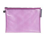 Pochette à fermeture éclaire en plastique souple Pop'N Co - Couleurs assorties