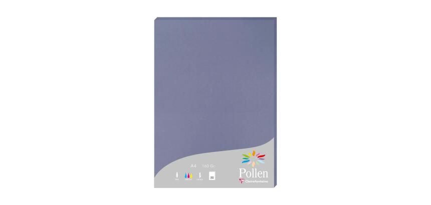 Feuille Pollen 210 x 297 mm 160 g/m2 - Etui de 50