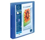 Classeur 2 anneaux plastifié Exacompta Kreacover® personnalisable A4 maxi - Dos 4 cm couleurs assorties
