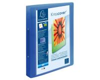 Festes Ringbuch aus PP Chromaline 1mm, 2 Ringe 30mm, Rückenbreite 40mm, für DIN A4 Maxi, Kreacover - Farben sortiert