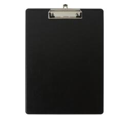 Klemplaat met insteektas - 23x32cm voor A4 - Zwart