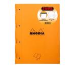 Lot de 3 blocs agrafés Rhodia Side 80 feuillets. - Orange