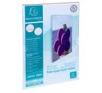 Porte-visuel mural vertical A4 - Cristal