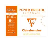 Bristol pochette 6F 24x32cm 320g