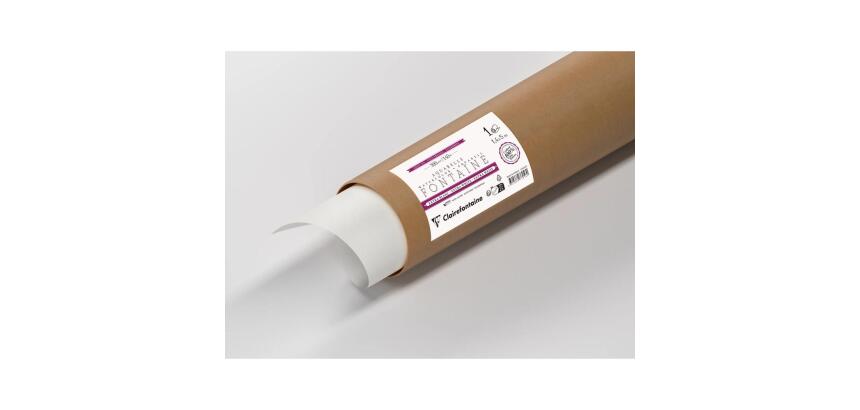 Fontaine Extra Blanc Grain Fin rouleau 1,4x5m 300g