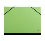 Carton à dessin Couleur à élastiques 28x38cm - Vert pomme