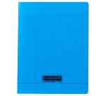 Cahier piqué 8000 POLYPRO 17x22 cm 96 pages grands carreaux 90 g - Assortis
