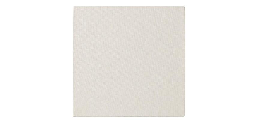 Prêt à peindre carton toilé 20x20cm 3mm - Blanc
