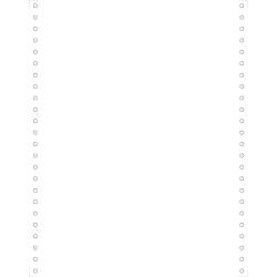 Pk2000 List Paper 1 ply 80g 240x12'' - White