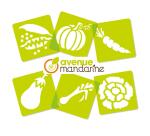 Set de 6 pochoirs enfants, Légumes - Vert