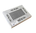 Barquette de 500 sets de table papier gaufré - Format 30x40cm - Montagne Lin