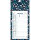 Calendrier mensuel Mini Labo avec feuillets détachables 15,5 x 28,5 cm sur support plaque imprimée 19 x 41 cm 2026 - Visuels assortis