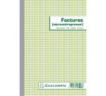 Manifold invoices for micro-entrepreneurs Exacompta 13293E self-copying 21 x 14.8 cm 50 pages 2 copies