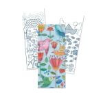 Graffy Bookmark, Mandala/Fleurs