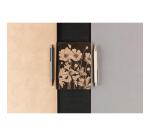 Le cerisier blanc, Carnet brochure souple A6 10,5x14,8 cm, 144 pages, ligné, dos toilé, ass.