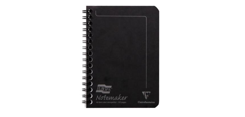 Clairefontaine Europa Notemakers Notebook - A6 - 120 Pages - Lined - 90gsm