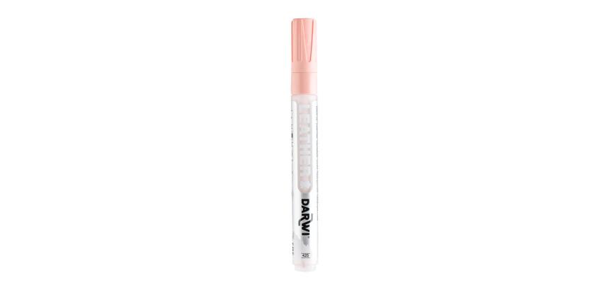 DARWI Marqueur Peinture sur Cuir Pointe Conique Fine 2mm - Nude