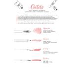 ODELIA, Bloc de coloriage multi-techniques de 20 feuilles A4 250g, Les femmes