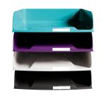 Exacompta Titane Combo Styli Letter Tray, Set of 4 - Assorted colours
