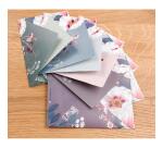 COLLECTION BOTANIC GARDEN, Paquet de 20 enveloppes Pollen 114x162mm 120g/m2 - Vert foncé