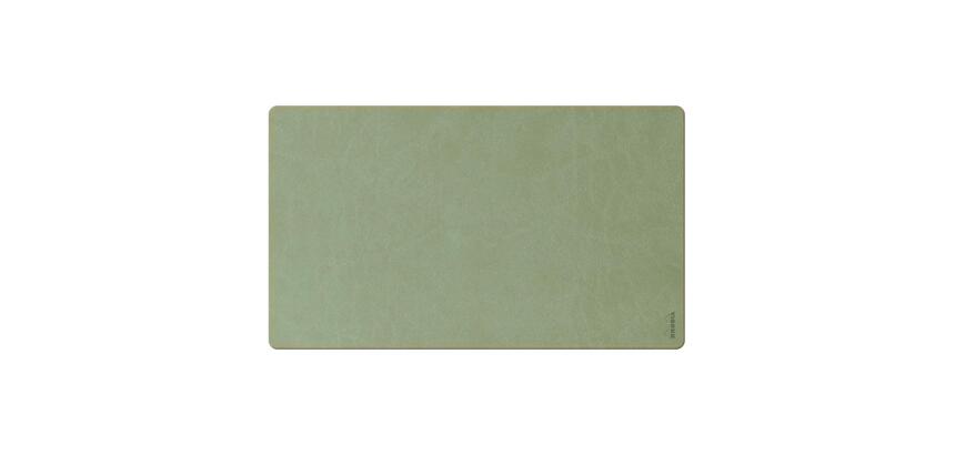 Rhodiarama sous-main souple M (80x40 cm) simili cuir italien - étui kraft - Céladon