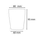 EcoPen Pen cup Office clear