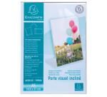 Soporte folletos - Inclinado - A5 - 150x76x214 mm - Cristal