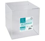 Transparante urne met deksel 21 cm - Transparant