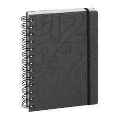 Agenda Forum Preston 12 x 17 cm Journalier Août 2025 à Juillet 2026 - Couleurs assorties