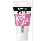 Darwi For You tube de peinture acrylique 75 ml - Rose anglais