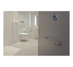 Sign adhesive aluminium effect Number 0 2.5x4.4 cm - Grey