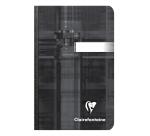 Carnet brochure dos toilé 9x14 cm 192 pages ligné - Assortis