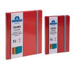 Carnet Iderama 170x110 192 pages lignées - Rouge