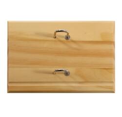 Socle en bois pour Bloc-pratic - Marron clair