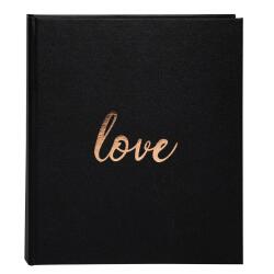 Exacompta 'Love' Wedding Guest Book - Black