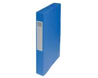 Boite de classement Exabox Dos 40mm Carte lustrée - A4 - Couleurs assorties