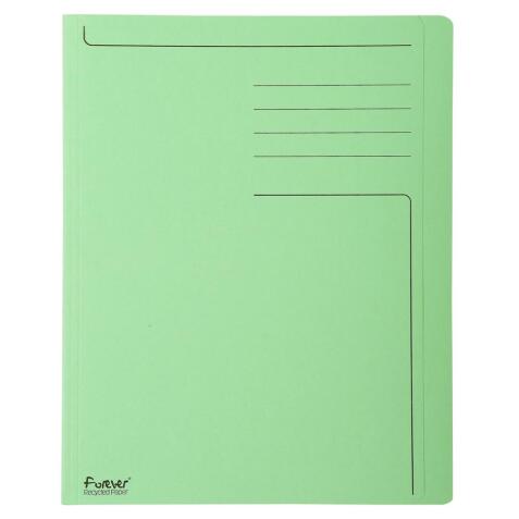 Exacompta Forever Recycled Pre-printed Folder with Shorter Length, A4