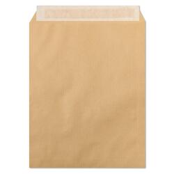 Boite de 250 Pochettes Kraft Milleraies Brun 24-260x330 mm - Auto-Adhésives - 90g/m2 - Brun