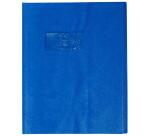 Protège-cahiers grain cuir PVC 22/100ème 17x22 cm